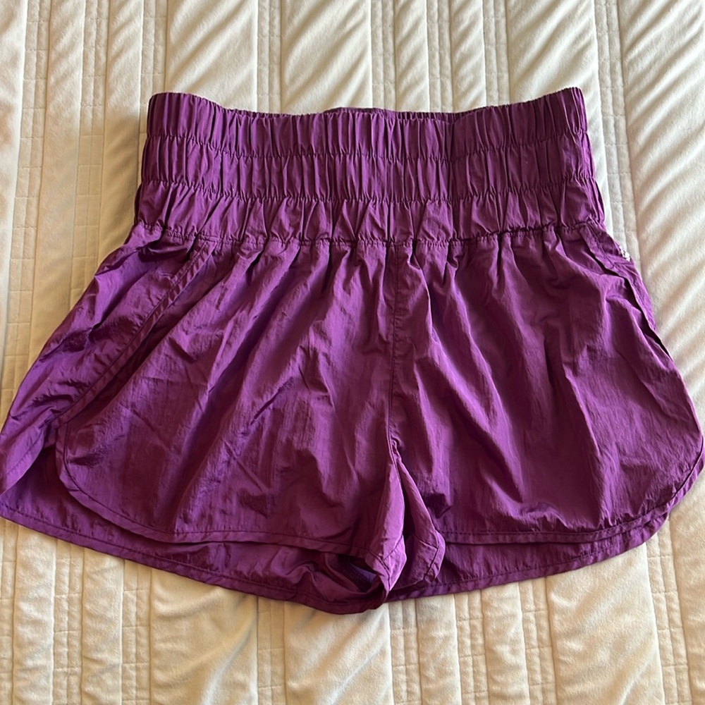 Purple Free People Movement Shorts